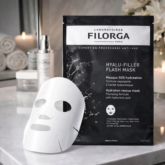 Filorga Mască Tip Cearșaf Hyalu-Filler Flash 20ml