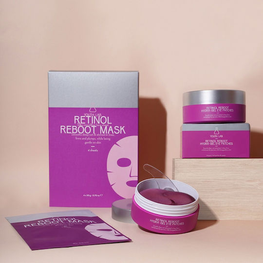 Youth Lab. Retinol Reboot Stoffmaske 4 Stück