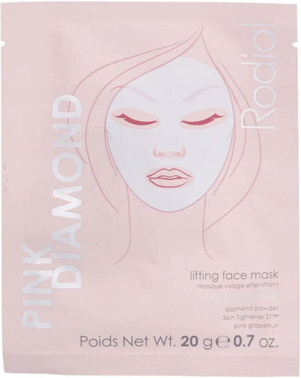 Rodial Pink Diamond Sheet Mask 20gr