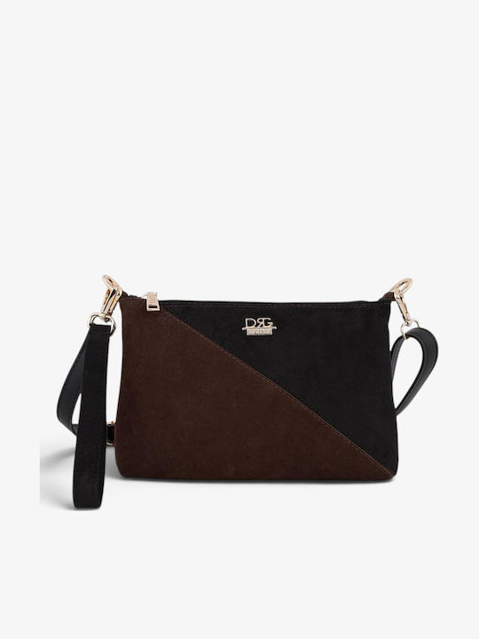 Γυναικείο Clutch Suede Μαύρο