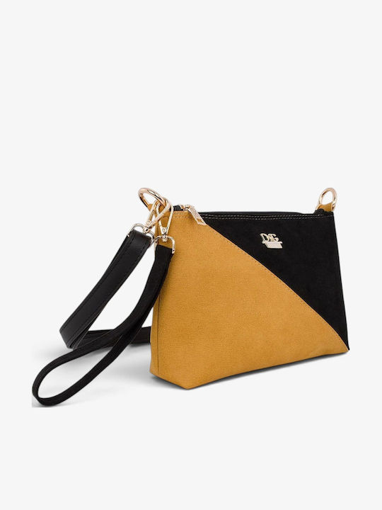 Women's Clutch Suede Yellow