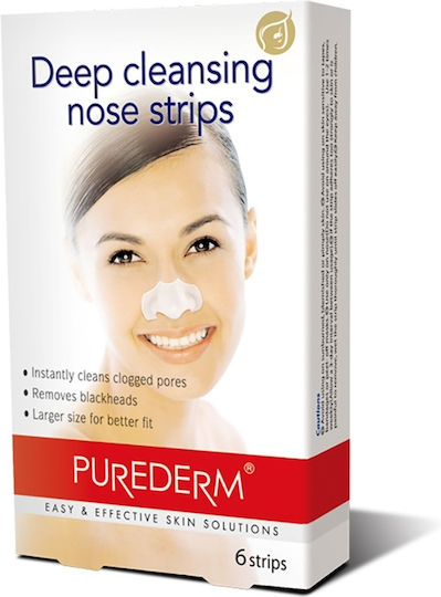 Purederm Корейски Лентички За Нос 6 Бройки