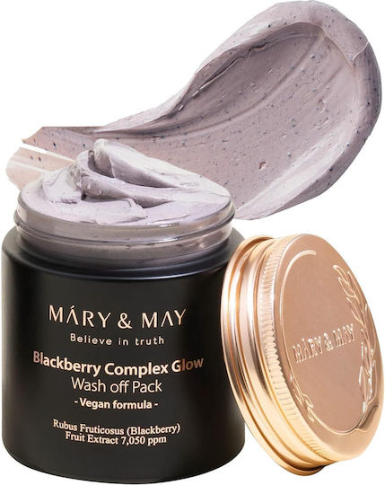 Mary And May Brombeer-Komplex Glow Wash Off Pack 125g