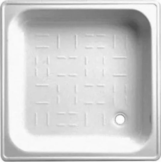 Square Acrylic Shower Tray 80x80cm White