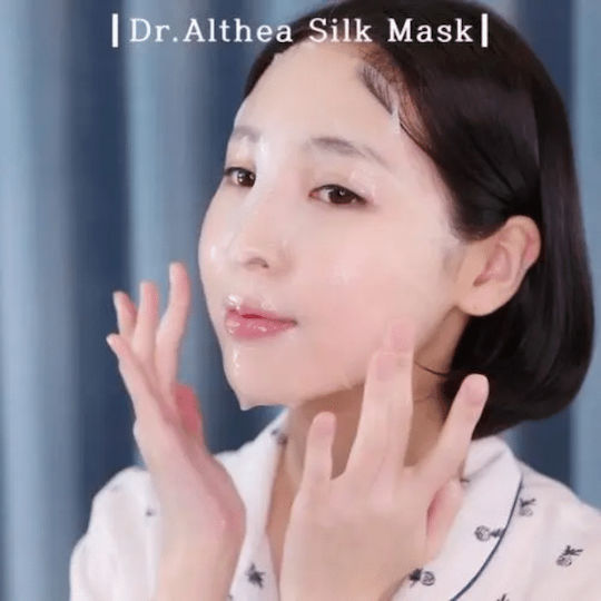Dr. Althea Маска за лице с копринен плат 28гр