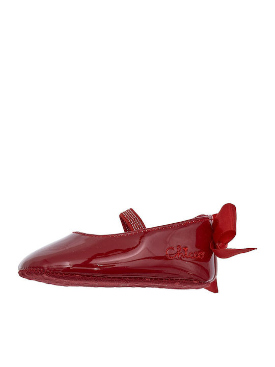 Chicco Rote Baby-Ballerinas zum Kuscheln