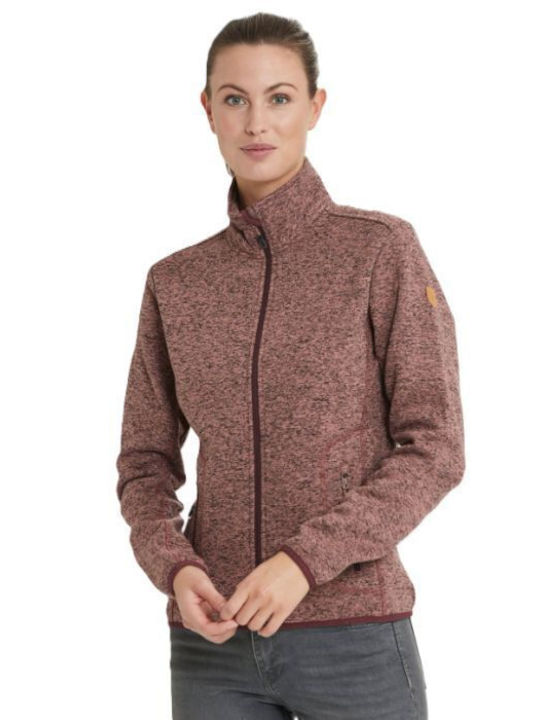 Дамско спортно яке Melange Light Mahogany