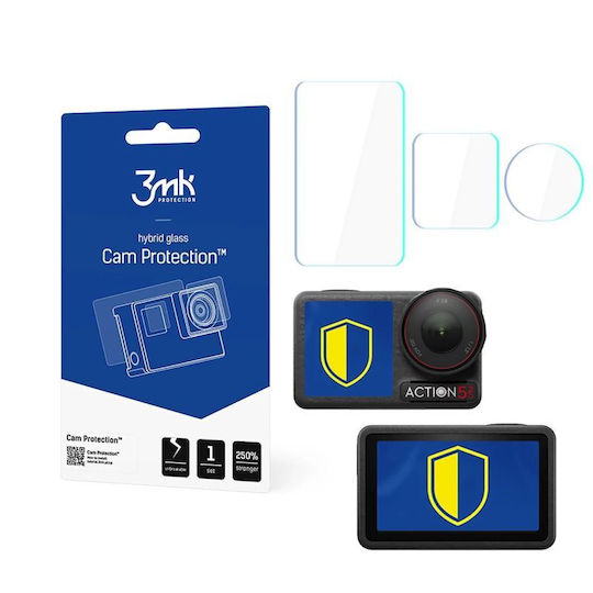 3MK Protecție ecran pentru DJI / Fujifilm / GoPro / Panasonic / Sony / Xiaomi