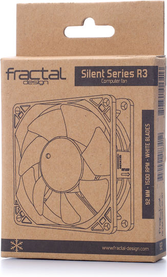 Silent Series R3 Gehäuselüfter 92mm (1500rpm / 24,4cfm) Ohne LEDs Beleuchtung und Verbindung 3-polig