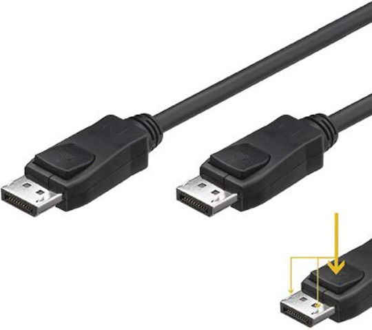 3M Kabel DisplayPort-Stecker - DisplayPort-Stecker 3m Schwarz (77493)