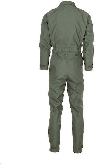 Salopetă de Pilot în Stil Militar Verde OD Fostex Garments Pilot Suit Coverall