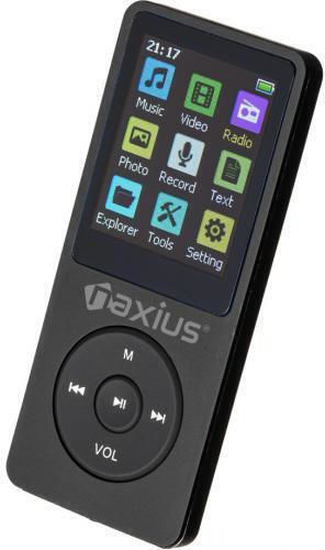 Naxius MP-10 MP4 плейър (64GB) с Екран TFT 1.8" Черен