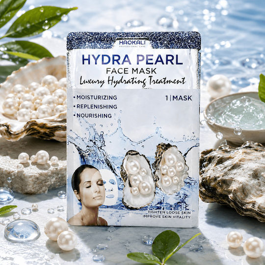Hydra Pearl Feuchtigkeits-Gesichtsmaske Perlenextrakt Wokali Hydra Pearl 30 ml