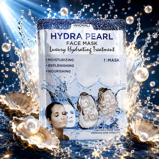 Hydra Pearl Feuchtigkeits-Gesichtsmaske Perlenextrakt Wokali Hydra Pearl 30 ml