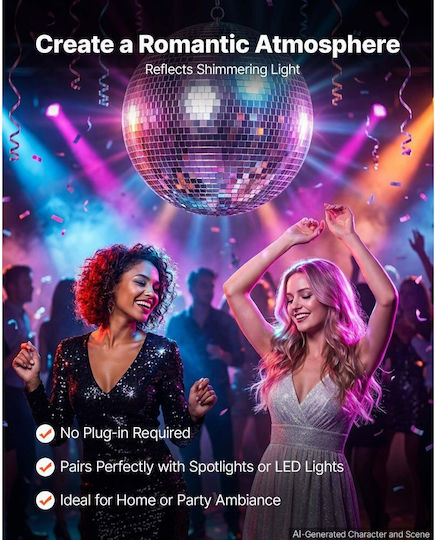 Vevor Glob Disco Oglindă