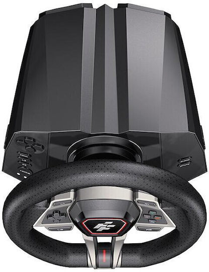 FlashFire Imola F107 Volan pentru jocuri cu schimbător de viteze și pedale pentru PC / PS4 / PS5 / Xbox Series X/S cu 900° de rotație