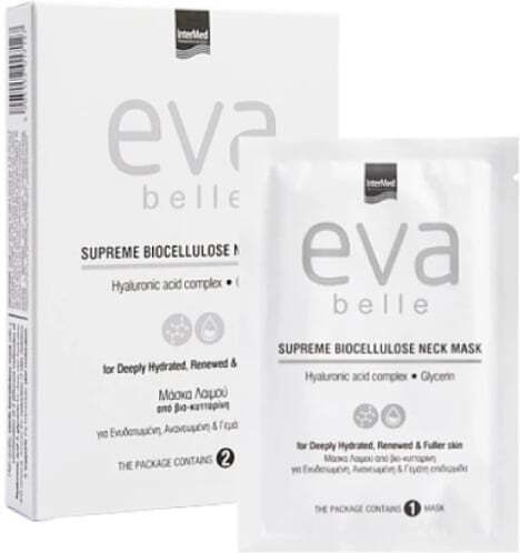 InterMed Eva Belle Supreme Biocellulose Маска За Врат 2 Бройки X 15ml