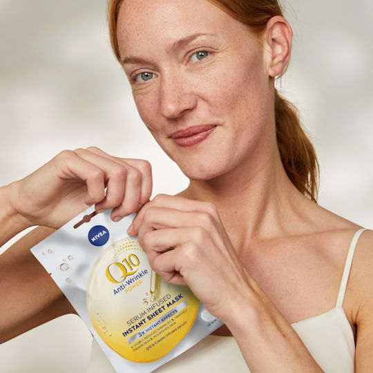 Nivea Q10 Face Mask Anti-wrinkle Serum 1 Piece