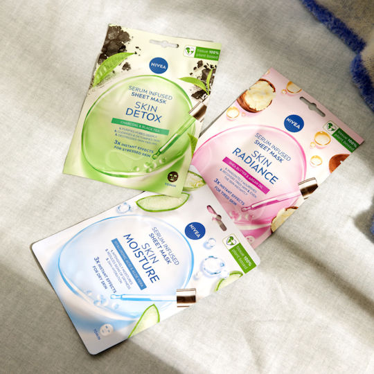 Nivea Skin Radiance Sheet Mask Brightening Serum