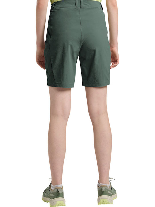 Jack Wolfskin Pantaloni Scurți de Drumeție pentru Femei, Verzi
