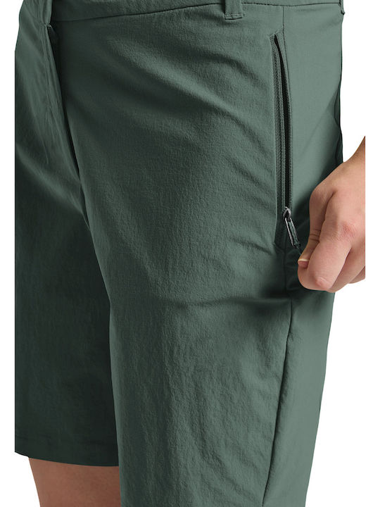 Jack Wolfskin Pantaloni Scurți de Drumeție pentru Femei, Verzi
