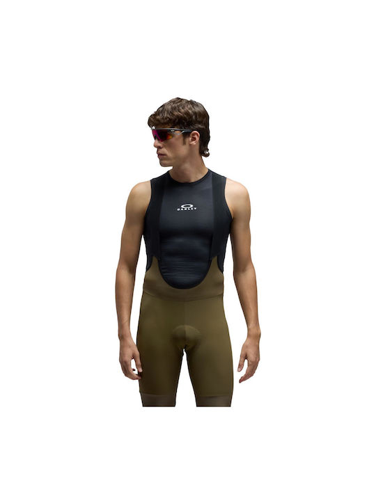 Oakley Colanți de Ciclism pentru Bărbați cu Bretele Kaki