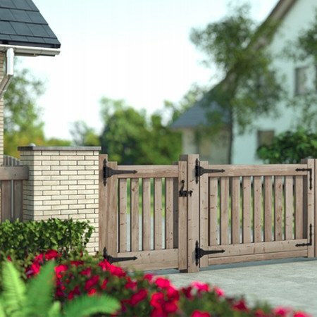 Domax Gate Hinge Zb 250 250x45x90x3.0 Black