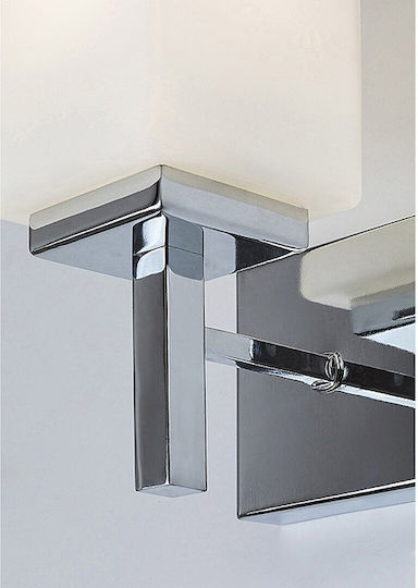 Rabalux Modern Lamp Bathroom with Socket E14 Silver 10cm