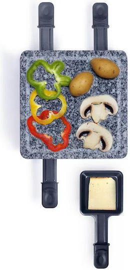 Livoo Tabletop Electric Raclette Grill 600W 19.5x19.5 cm