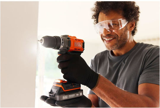 Black & Decker Bohrschrauber Batterie 18V 2x2Ah