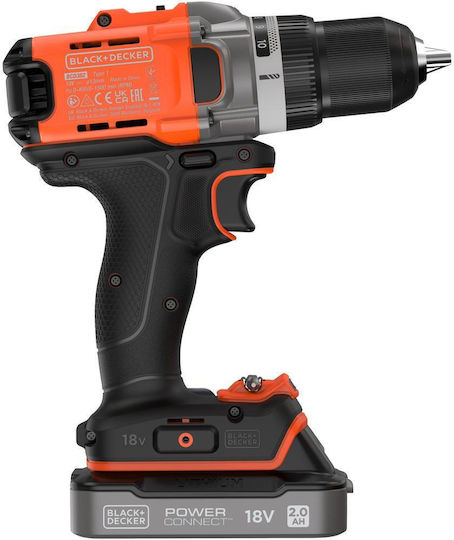 Black & Decker Bohrschrauber Batterie 18V 2x2Ah