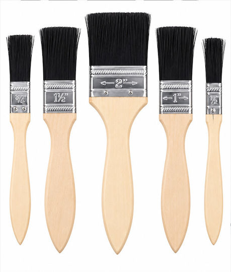 Kinzo Paint Brush Straight 5pcs