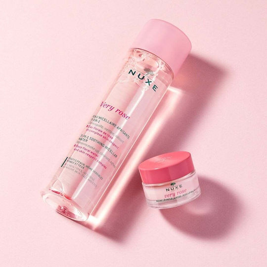 Nuxe Very Rose Micellar Water Face and Eye Makeup Remover with Soothing and Moisturizing Action 400ml