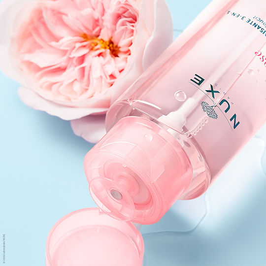 Nuxe Very Rose Micellar Water Face and Eye Makeup Remover with Soothing and Moisturizing Action 400ml