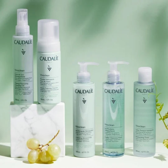 Caudalie Vinoclean Micellar Water Face and Eye Makeup Remover with Moisturizing and Soothing Action 100ml