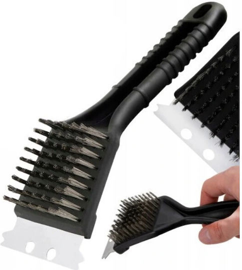 Fackelmann BBQ Cleaning Brush & Scraper 22cm