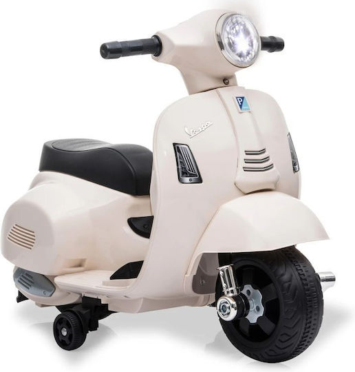 Детски Електрически Мотор Vespa, Бял, за Възраст 1,5+ Години