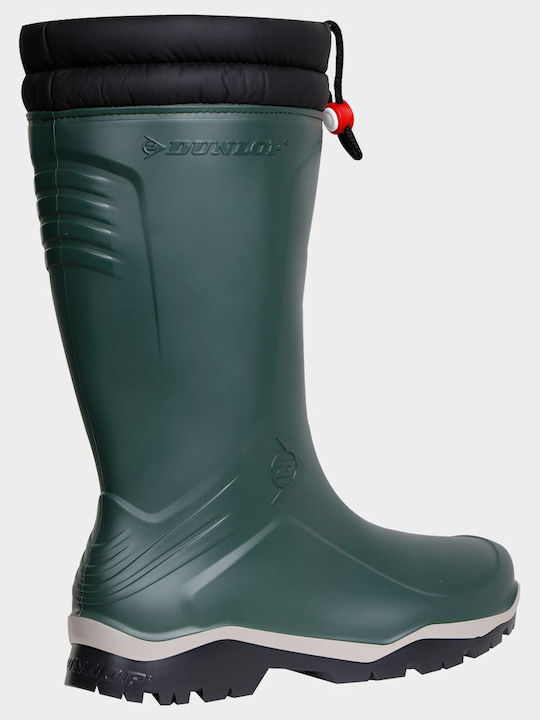 Dunlop Arbeitssicherheitsstiefel mit Fell Grün
