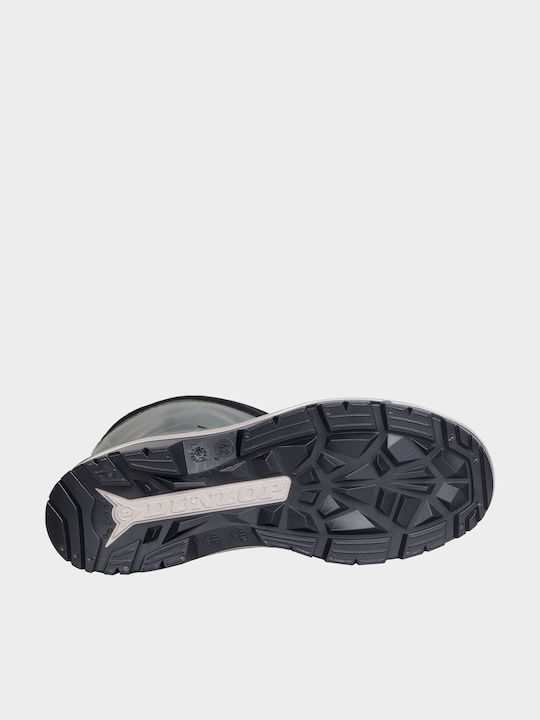 Dunlop Arbeitssicherheitsstiefel mit Fell Grün