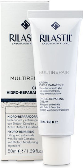 Rilastil Multirepair Ενυδατική & Αναπλαστική Κρέμα Προσώπου με Υαλουρονικό Οξύ & Ceramides 50ml