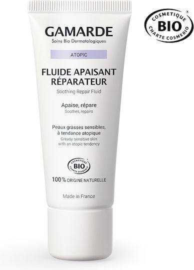 Fluid Reparator Calmant Cremă Hidratantă și Regeneratoare de Față Lejeră cu Aloe Vera 40ml