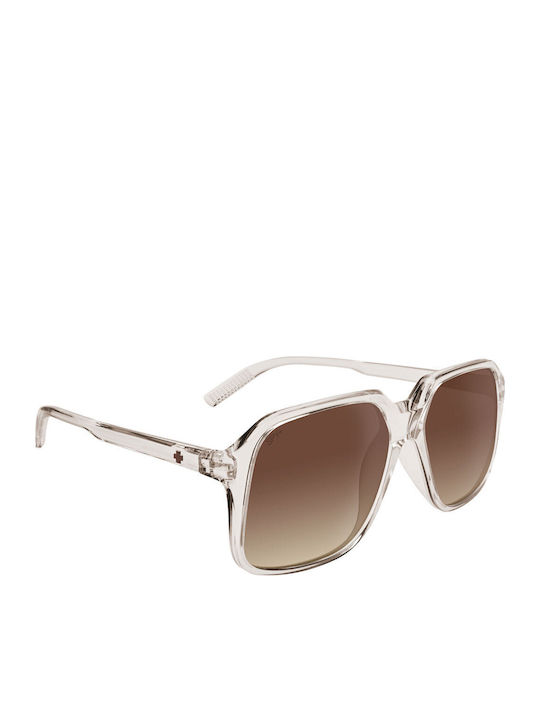 Hot Spot Unisex Sonnenbrillen mit Braun Horn umrandetem Rahmen und Braun Polarisiertem Glas