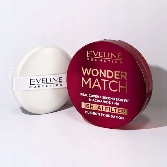 Eveline Wonder Match Cushion Fond De Ten 01n Ivory 15gr