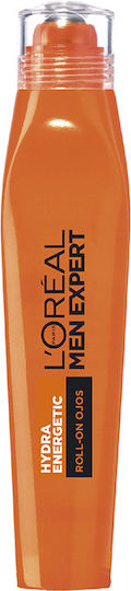 L'Oreal Paris Hydra Energetic Ανδρική Κρέμα Ματιών για Ενυδάτωση , Μαύροι Κύκλοι & Σακούλες 10ml