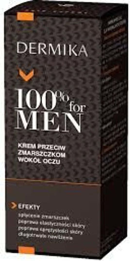100% for Men Anti-Wrinkle and Moisturizing Eye Cream 15ml