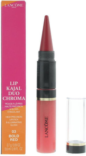Lancome Kajal Duo Chroma Lippencreme 03 Fett Rot 2,7gr