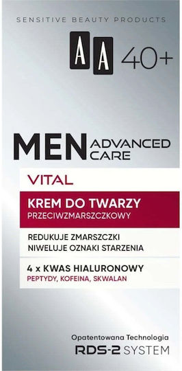 AA Advanced Care Feuchtigkeitsspendende Männer Gesichtscreme Tag 50ml
