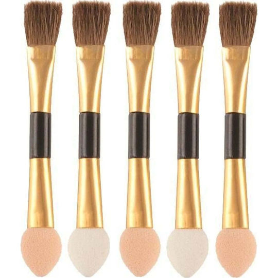 Inter Vion Professional Set with Makeup Brushes for Eye Shadow made of Synthetic Hair 5pcs