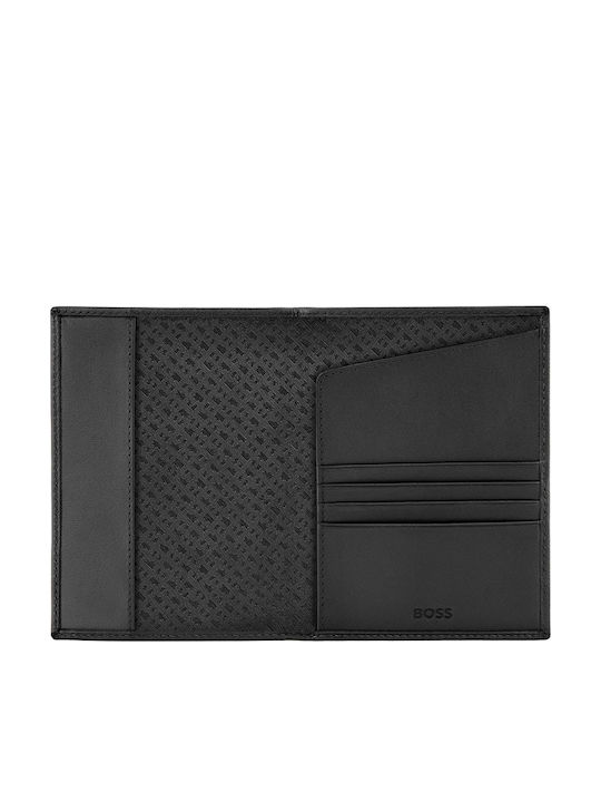 Hugo Boss Emblematic Черен Калъф за Паспорт