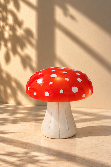 Kaemingk Figurină de Crăciun Iluminată Ciupercă 12x12x12 cm Kaemingk Figurină de Crăciun Iluminată Ciupercă 12x12x12 cm